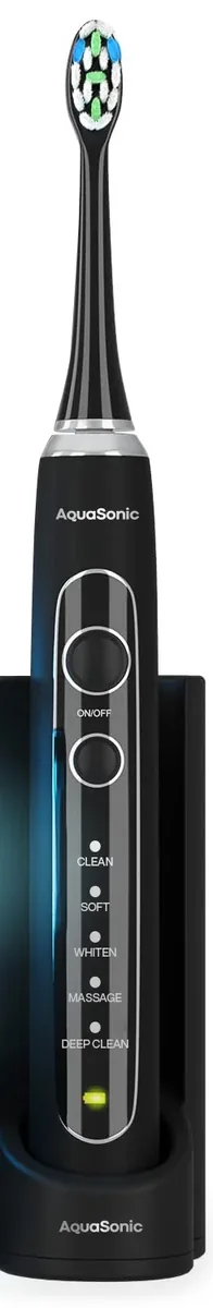 AquaSonic Black Series Pro electric toothbrush