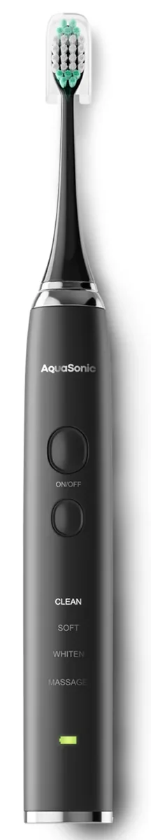 AquaSonic Black Series electric toothbrush